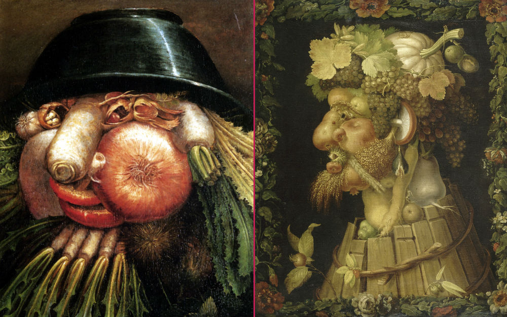 giuseppe arcimboldo meyve tablolari