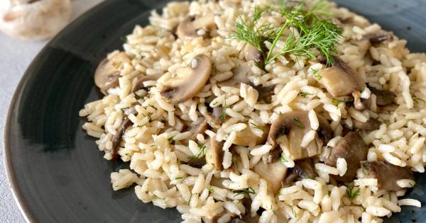 Mantarlı Pilav