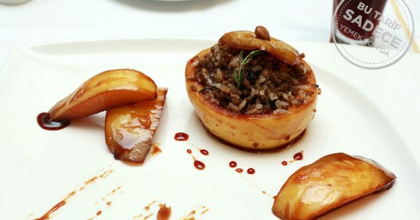Pekmezli Ayva Dolması