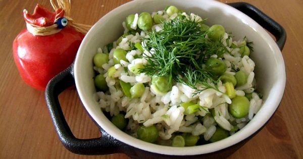 Zencefilli Pirinç Salatası