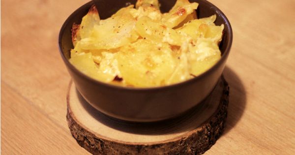 Brie Peynirli Patates Graten