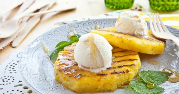 Dondurmalı Kızarmış Ananas