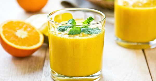 Mangolu Portakallı Smoothie