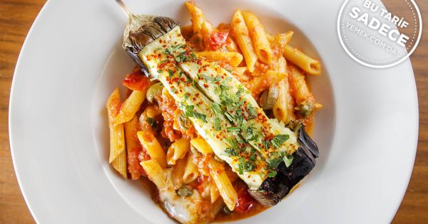 Penne Siciliano (Patlıcanlı Makarna)