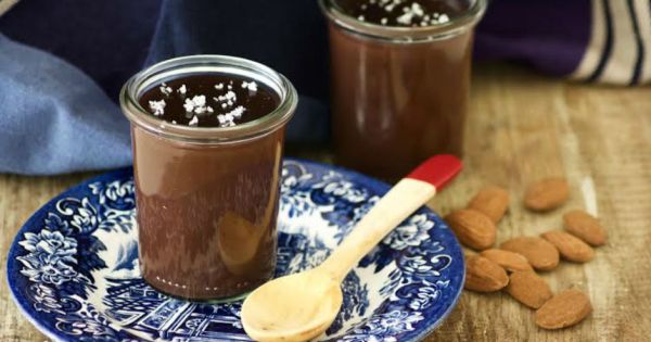 Bademli, Bitter Çikolatalı Puding