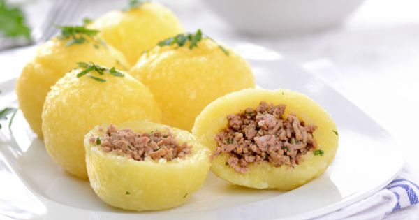 Kıyma Dolgulu Patates Topları