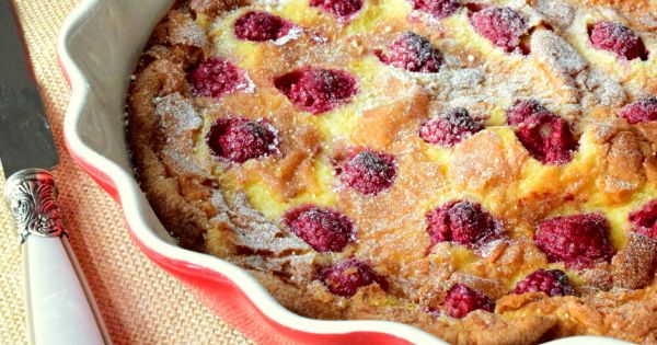 Frambuazlı Clafoutis (Klafuti)