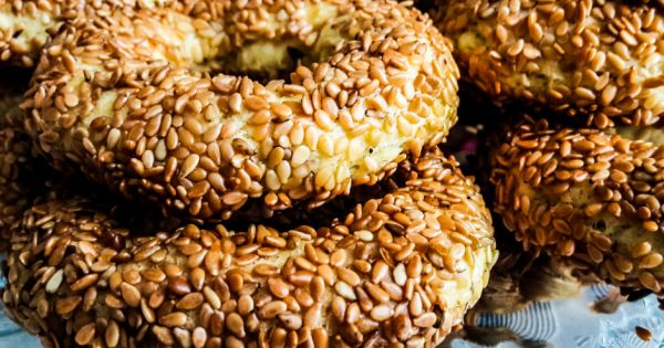 Susamlı Simit Kurabiye