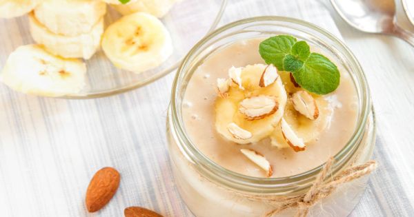 Muzlu Bademli Puding