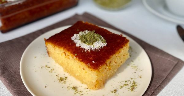 Limonlu Yoğurt Tatlısı