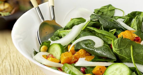 Bal Kabaklı Ispanak Salatası