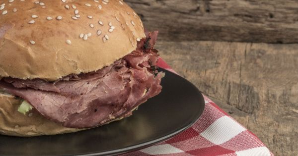 Füme Kaburgalı Hamburger