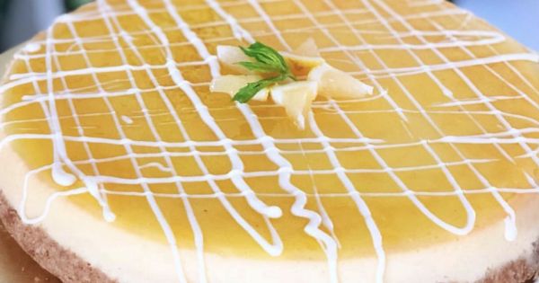 Beyaz Çikolatalı Limonlu Cheesecake