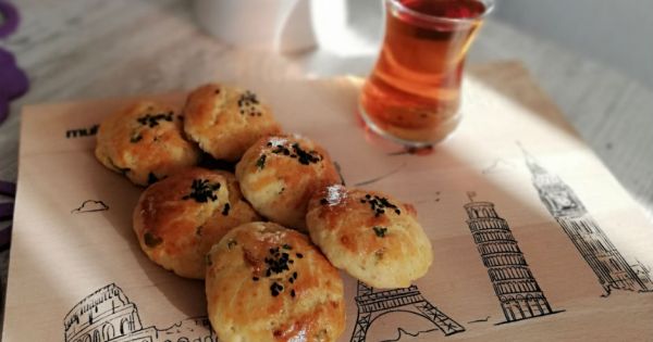 Peynirli Dereotlu Poğaça