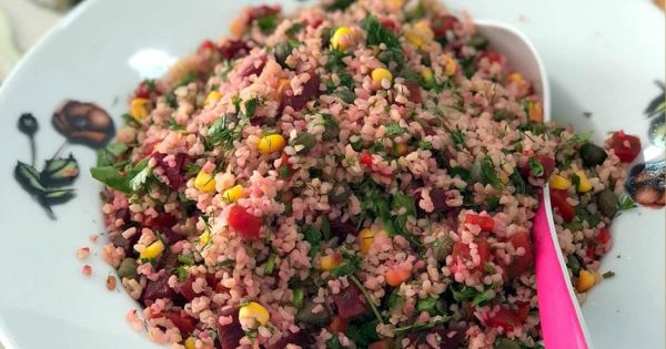Pancarlı Bulgur Salatası