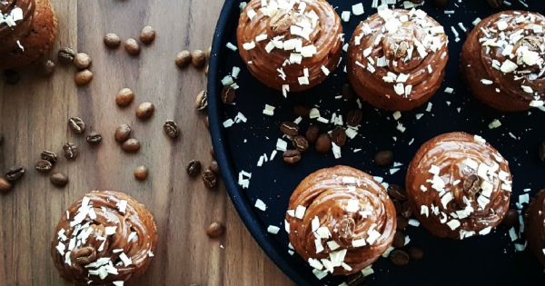 Kahve Kremalı Cupcake