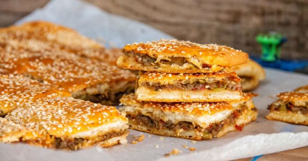 Patlıcanlı Basma Börek
