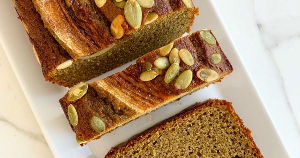 Matchalı Banana Bread