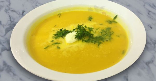 Bal Kabağı Çorbası