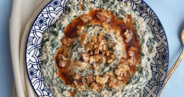 Kinoalı Ispanaklı Meze
