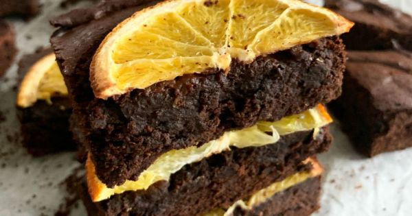 Portakallı Brownie