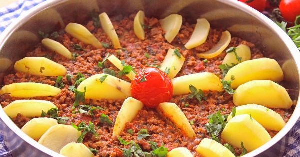 Kıymalı Patates Dizmesi