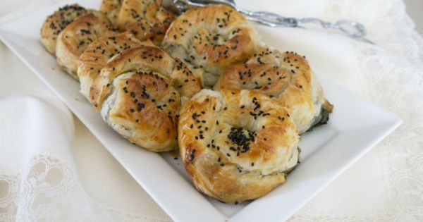 Ispanaklı Çıtır Rulo Börek