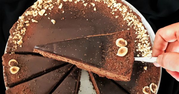 Çikolatalı Pişmeyen Cheesecake