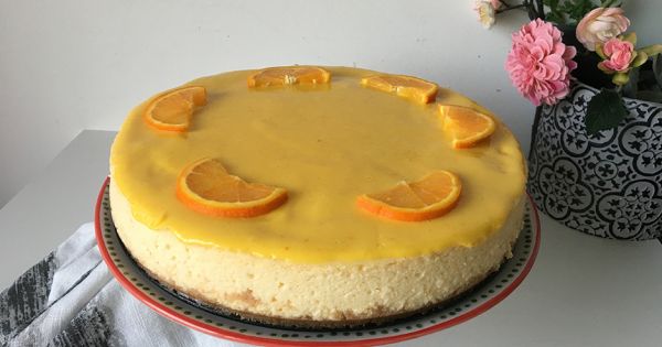 Portakallı Cheesecake