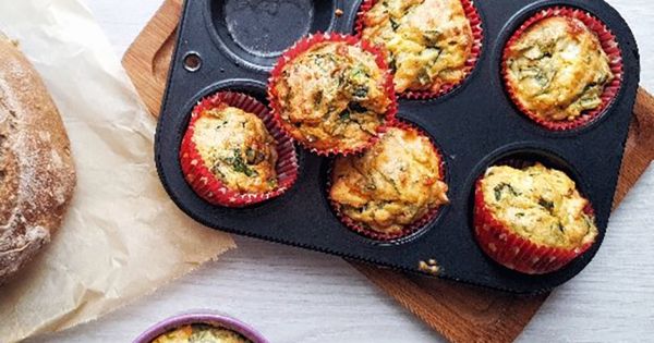 Tuzlu Kahvaltılık Muffin