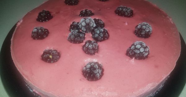 Böğürtlenli Cheesecake