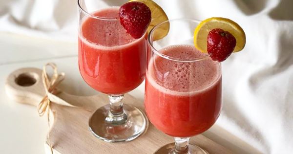 Çilekli Limonata