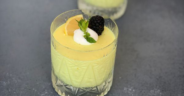 Limonlu Muhallebi