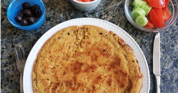 Nohut Unlu Vegan Omlet