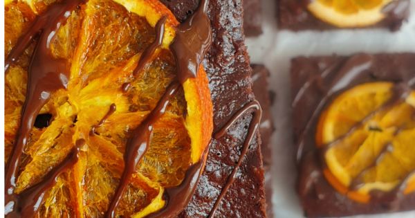 Portakallı Brownie
