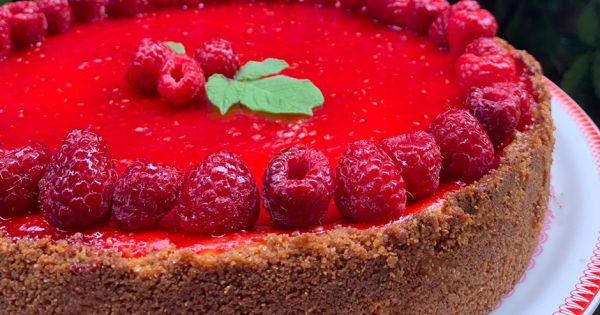 Frambuazlı Cheesecake