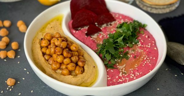 İki Renkli Humus