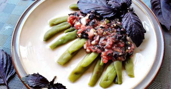 Kolay Taze Fasulye Salatası