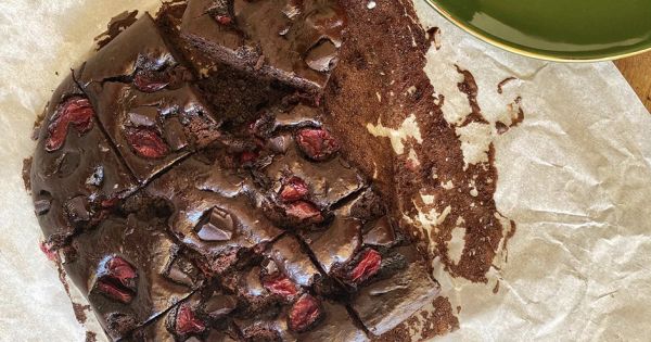 Vişneli Brownie