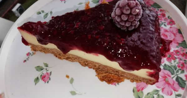 Böğürtlenli Cheesecake