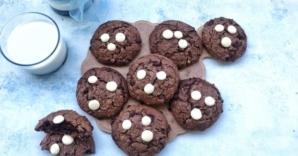 Bol Çikolatalı Brownie Kurabiye