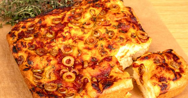 Pizza Tadında Borcamda Poğaça Tarifi, Nasıl Yapılır? (Resimli Anlatım