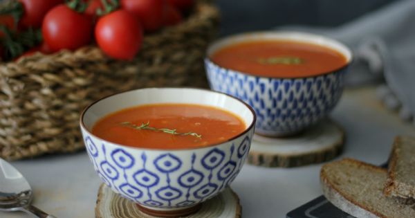 Buğdaylı Domates Çorbası