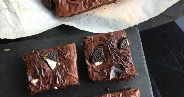 Kakaolu Bisküvili Brownie