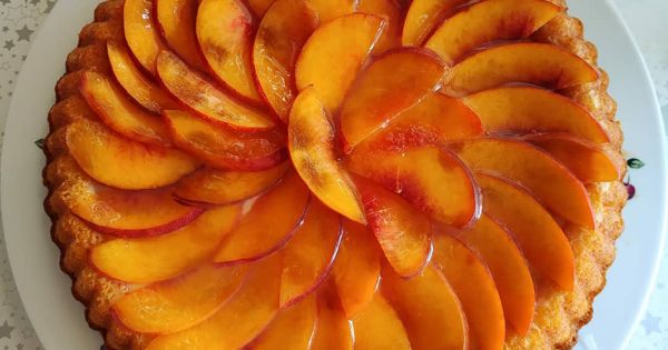 Şeftalili Tart