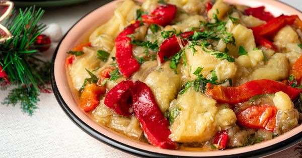 Közlenmiş Patlıcan Salatası