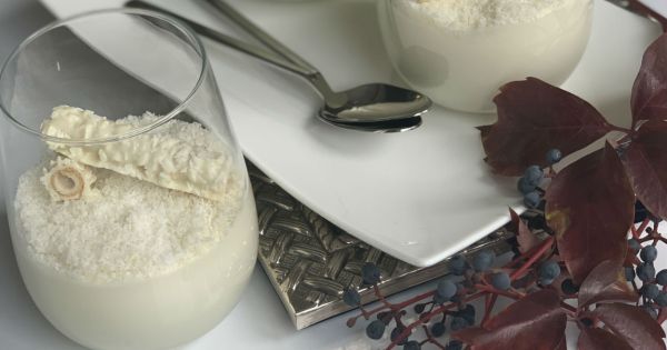 Beyaz Çikolatalı Mus