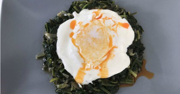 Yumurtalı Ispanak