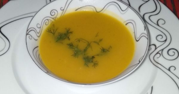 Patatesli Bal Kabağı Çorbası