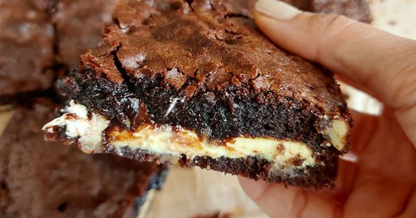 Beyaz Çikolatalı Brownie